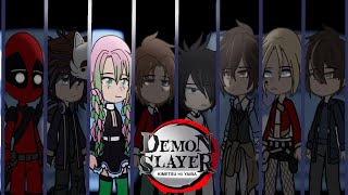 Fandoms react to Mitsuri  38  Demon Slayer  Bad English  《¤Who I am¿》 [upl. by Enilada]