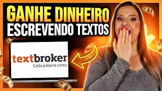 TEXTBROKER Trabalho De Digitador Online Home Office Para Iniciantes Na Prática TEXTBROKER Tutorial [upl. by Reinal585]