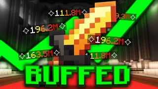 THIS ONE CHANGE MADE THIS SWORD OVERPOWERED Hypixel Skyblock IRONMAN [upl. by Westbrook]