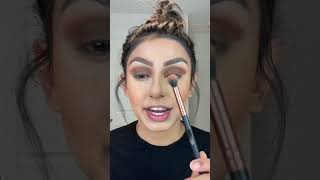 Smokey Eye😍 glambeautyy makeup glamtutorial makeuptutorial glitzyglam smokeyeye eyeglam eye [upl. by Esyla839]