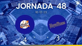 JORNADA 48 RESUMEN Caribes de Anzoátegui vs Navegantes del Magallanes  161223 [upl. by Platas]