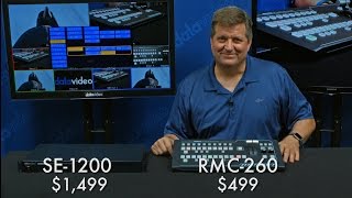 NAB 2016 Debut Datavideo RMC260 Control Panel for SE1200MU Video Switcher [upl. by Ver520]