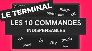 Le terminal  10 commandes indispensables [upl. by Eednus]