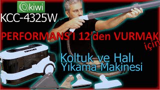 Kiwi KCC4325W Koltuk ve Halı Yıkama Makinesi  Kutu Aılışı  İnceleme Foşur Foşur Yıkama [upl. by Tawsha834]