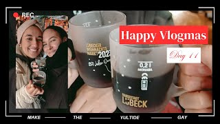 first mulled wine of the season in Lübeck  VLOGMAS DAY 11 [upl. by Leraj]