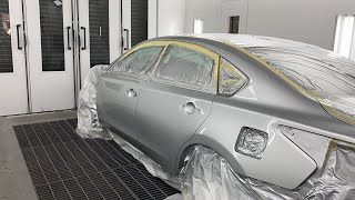 Car Painting Nissan Altima [upl. by Sosanna]