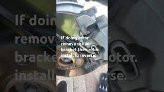 2019 Volvo T6 r awd brake replacement [upl. by Tjon861]