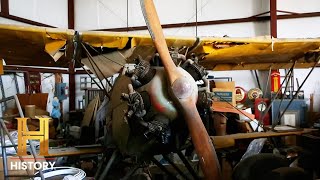 American Pickers Match Made in Aviation Heaven 1930s Airplane Deal Season 24 [upl. by Hunley]