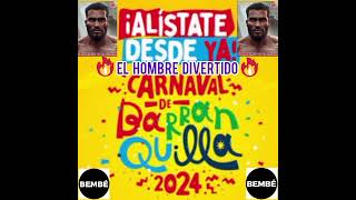 CARNAVALES DE BARRANQUILLA 2024 ðŸŒ 3  Guacherna de Barraquillasalsa merengue champeta [upl. by Elfie]