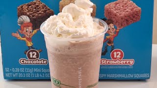 Chocolate Rice Krispie Treat Milkshake [upl. by Airdnua]