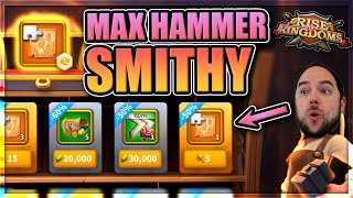 Max Smithy Specials Event amp Bundle also hunting clash Rise of Kingdoms [upl. by Camden]