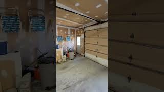 Garage door maintenance amp rollers replaced shortvideo diy garagedoorrepair garagedoormaintenance [upl. by Idyak575]