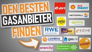 GASANBIETER WECHSEL  Wie kann ich günstige Gasanbieter finden [upl. by Goodden873]