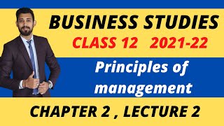 Principles of management  Business studies  Class 12  Part 2 [upl. by Bernadene]