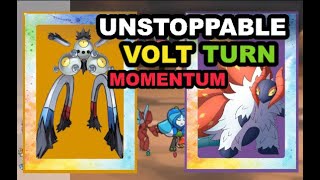 SANDY SHOCKS  SLITHERWING Unstoppable VoltTurn Core  Epic Momentum Synergy  Competitive Pokemon [upl. by Morlee408]