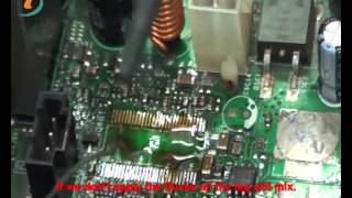 Removing Clock generator IC of Computer English [upl. by Ansley]