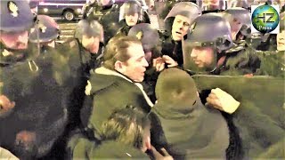 Tensions sur les ChampsÉlysées après le feu dartifice du nouvel an  Gilets jaunes  31 déc 2018 [upl. by Arvid]