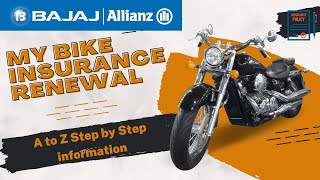 Bajaj Allianz insurance renew kaise kare How to renew Bajaj Allianz insurance insurance bajaj [upl. by Tlaw]