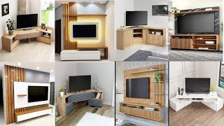 Corner TV unit design 2025 Tv unit for living room 2025 Modern Tv showcase designs Home Decor ideas [upl. by Esinek]