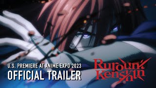 Rurouni Kenshin  US PREMIERE AT ANIME EXPO 2023 [upl. by Alletse]