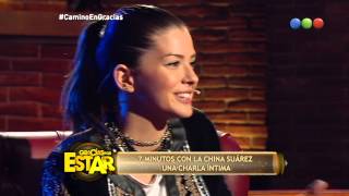 La China Suarez habla sobre el amor con Bisbal  Gracias por venir [upl. by Aihsotan]