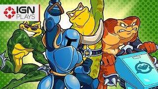 Shovel Knight Having a Toadally Awesome Time with Battletoads  IGN Plays [upl. by Marietta814]