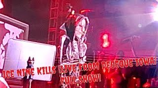 Ice Nine Kills FULL SET Live From Debeque Iowa August 10th 2024 [upl. by Cristine861]