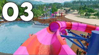 Planet Coaster 2  Part 3  Starting a Waterpark [upl. by Drawd]