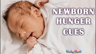 NEWBORN HUNGER CUES A Guide for Parents  Baby Behavior  What is Your Baby Trying to Tell You [upl. by Yesnek801]