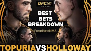 The BEST Boxer in the UFC Topuria vs Holloway UFC 308 Breakdown [upl. by Amuwkuhc]