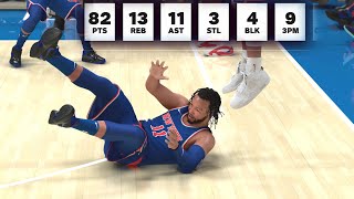 NBA 2K25 My Career  Dropped Brunson With Curry Slide 99 Overall [upl. by Agnella]