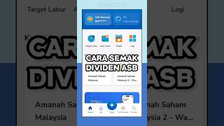 Cara Semak Dividen ASB  MyASNB [upl. by Mayfield741]