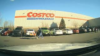 Driving to Costco in Dedham Massachusetts [upl. by Amethist]