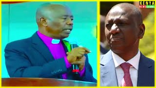 Listen what Bishop told Ruto face to face today in Church AIC Milimani amidst Gachagua impeachment [upl. by Alyakcim]