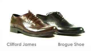 Brogues  Mens Real Leather Shoes [upl. by Anihpled810]