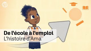 De lécole à lemploi  un parcours pour les jeunes dAfrique de lOuest et centrale [upl. by Lotson]