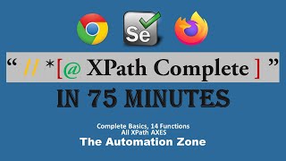 Complete Xpath from Basic to Advance  14 Xpath Function  All Xpath AXES  Xpath tutorial [upl. by Epillihp]