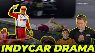 Scott McLaughlin Wins IndyCar At Barber  Mannequin On Track  McLaren Terminate David Malukas [upl. by Justinn]