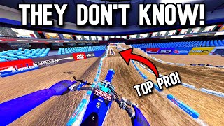 I WENT UNDERCOVER IN A PRO ELIMINATION RACE IN MX BIKES [upl. by Dowlen]