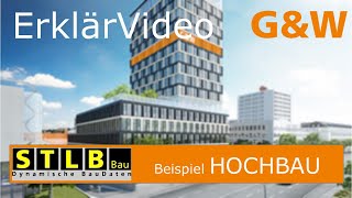 STLB Bau mit DBDBauPreise im Hochbau  ErklärVideo von GampW [upl. by Anaela]