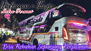 BISA REBAHAN DIATAS BUS METRO PERMAI JALUR MAKASSAR  TORAJA PP DENGAN TARIF 300K [upl. by Ahsiemat]