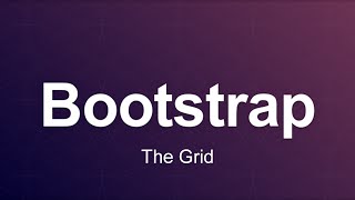 Bootstrap 3 Tutorial 3  The Grid [upl. by Eiramanit]