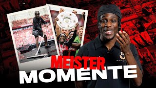 Meistermomente  Wie Jeremie Frimpong mit seiner Mama Leverkusens Titel feiert [upl. by Dacey]