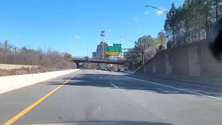 VADC Road Trip  Drive from Chantilly VA to Georgetown Washington DC  I66E 🇺🇸 [upl. by Ragg]