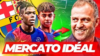 🇪🇸 MON MERCATO IDÉAL DU FC BARCELONE 20242025 [upl. by Notslar]