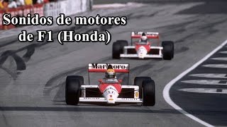 Sonido de motores de F1 Honda [upl. by Nylanna]