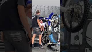 Getting the feel of a wheelie  YAMAHA WR450 wheelies  WHEELIE MACHINES AUSTRALIA [upl. by Lynea182]