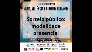 Sorteio público modalidade presencial [upl. by Bever498]