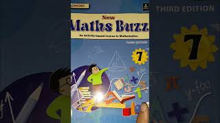 New Maths Buzz Class7  class7math newmathsbuzz mathheadword mathclass7 solution shortsyt [upl. by Larrisa407]