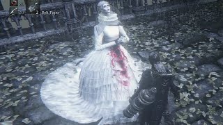 Bloodborne quotYharnam Pthumerian Queenquot Boss Nightmare of Mensis before amp after quotMergos Wet Nursequot [upl. by Ardekahs]